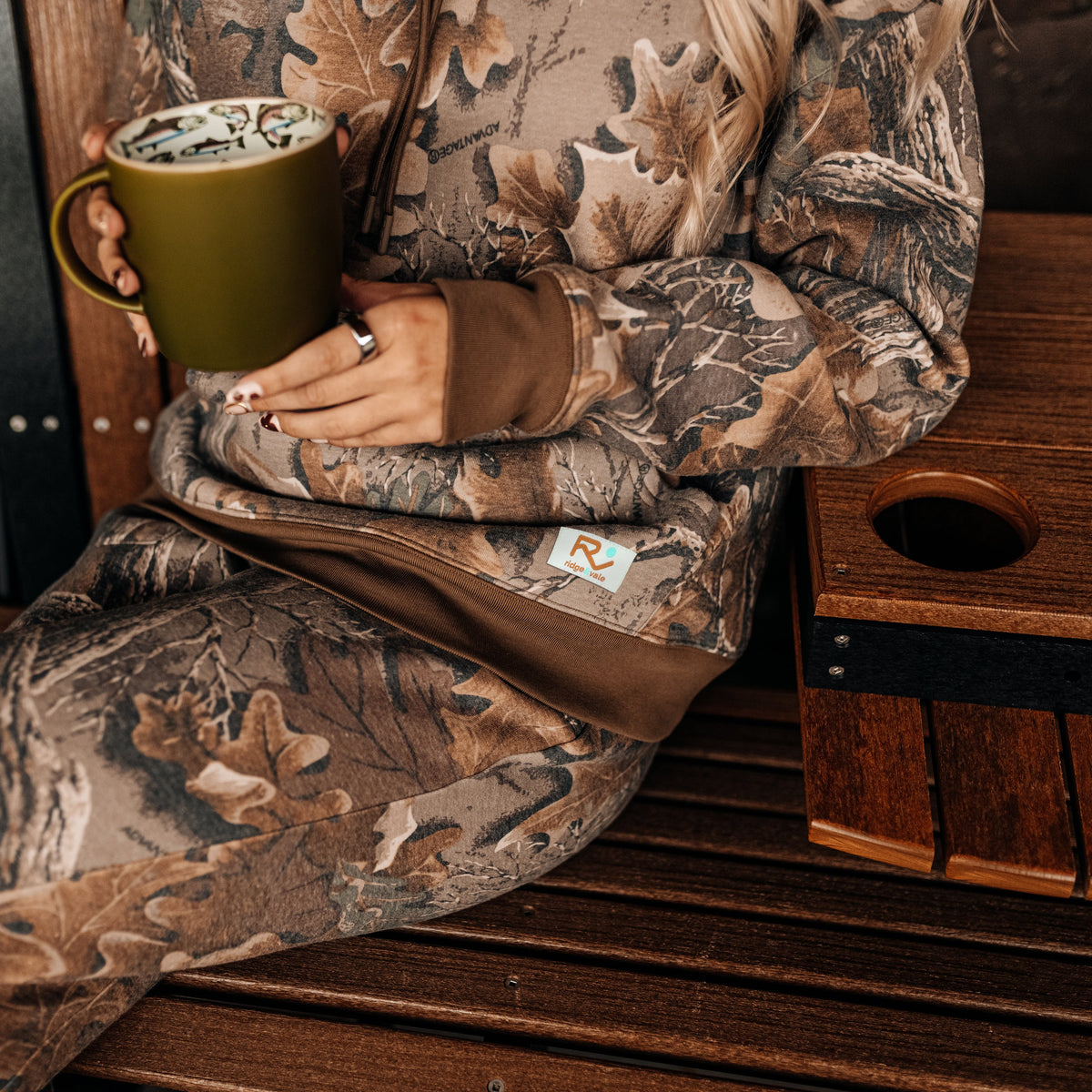 Vintage Ridge & Vale Realtree® Camo Hoodie