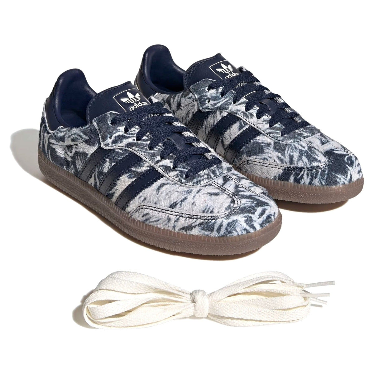 Adidas Samba OG Pony Hair Night Indigo Off White (Women's)