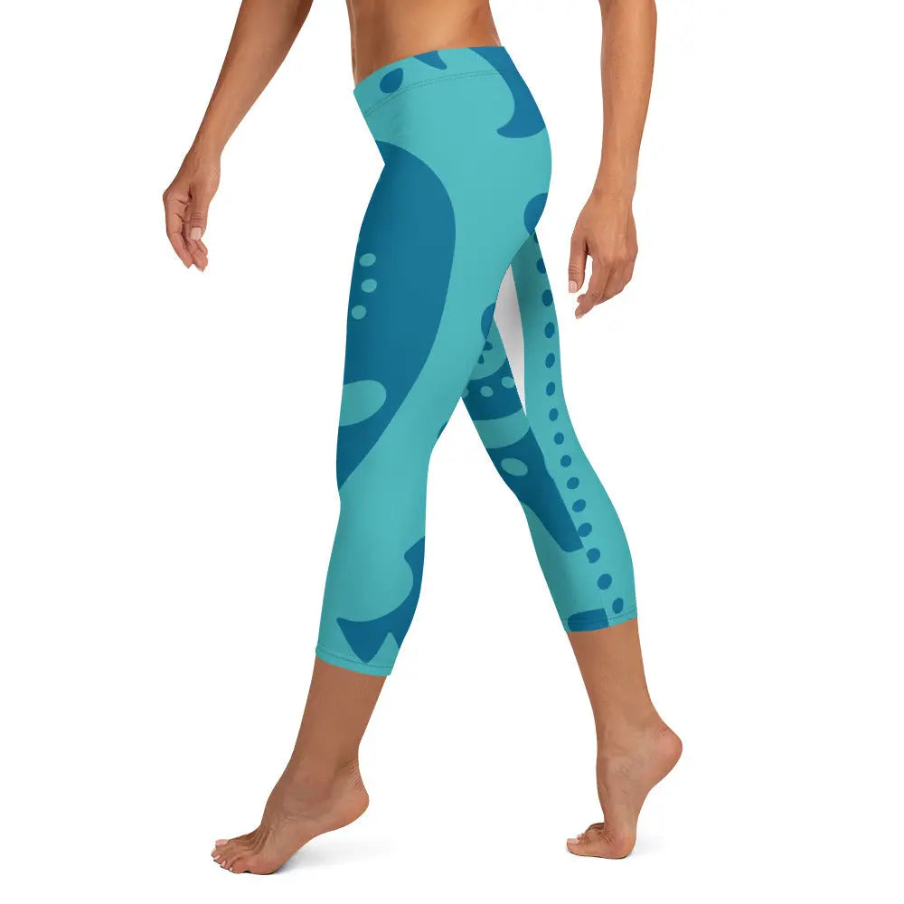 Women's Capri Leggings – Lightweight 3/4 Length Workout Pants