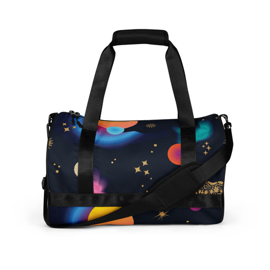 All-over print gym bag