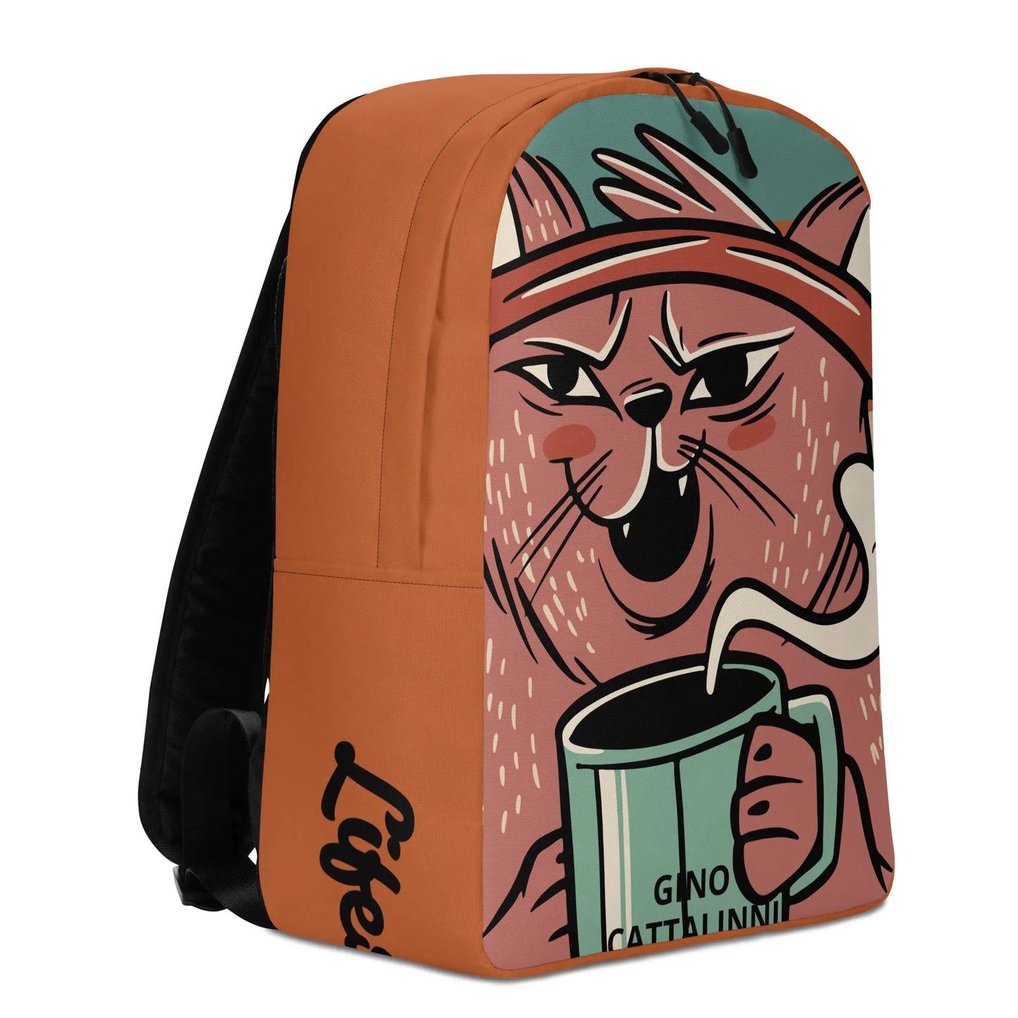 Custom Print Minimalist Backpack – Sleek Everyday Carry Bag