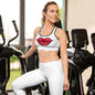 Women's Padded Sports Bra – Moisture-Wicking Medium Support