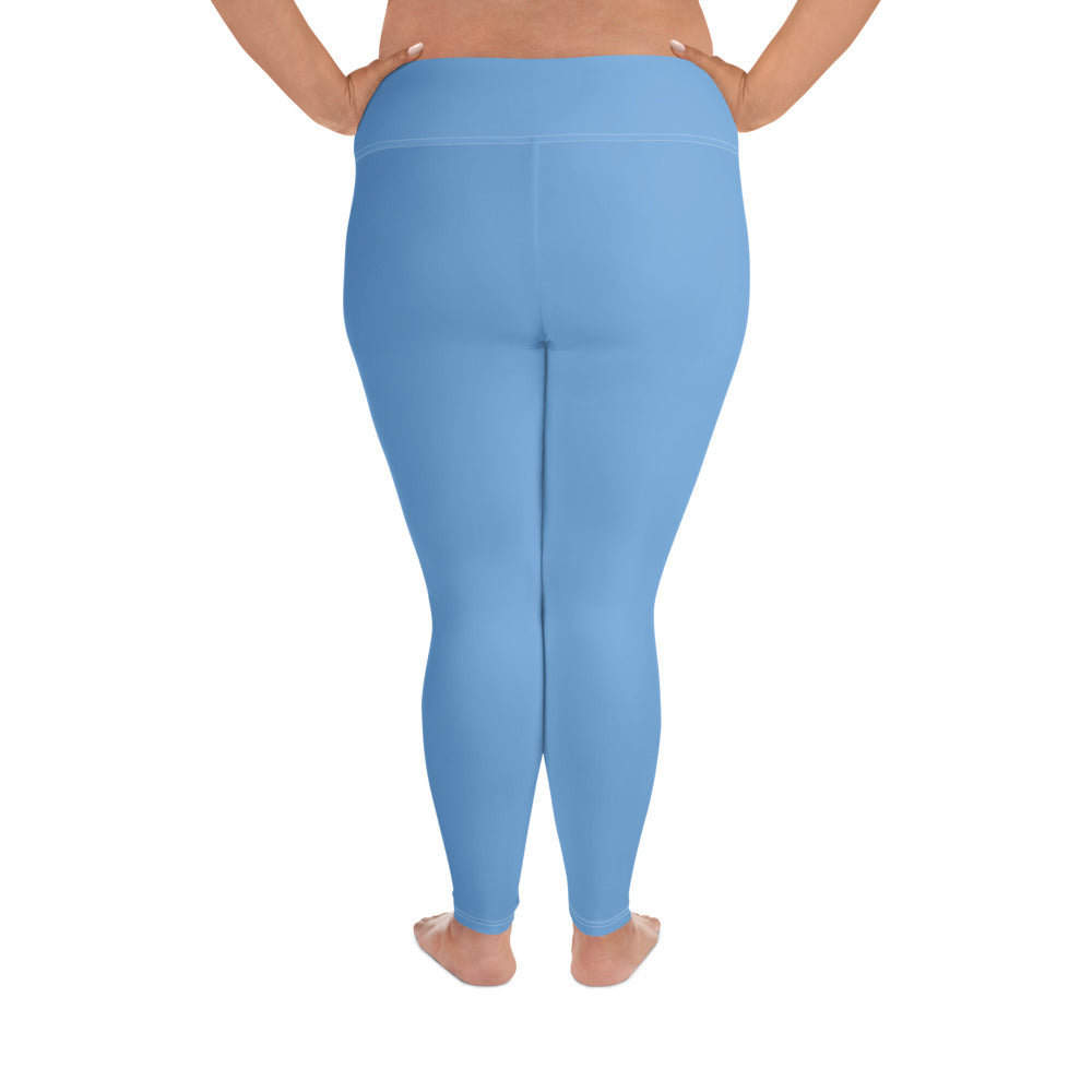 All-Over Print Plus Size Leggings-LifessentialsLLC.com