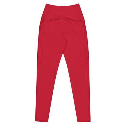 Crossover leggings with pockets-LifessentialsLLC.com