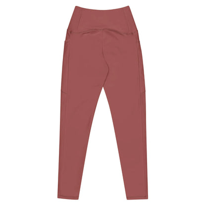 Crossover leggings with pockets-LifessentialsLLC.com