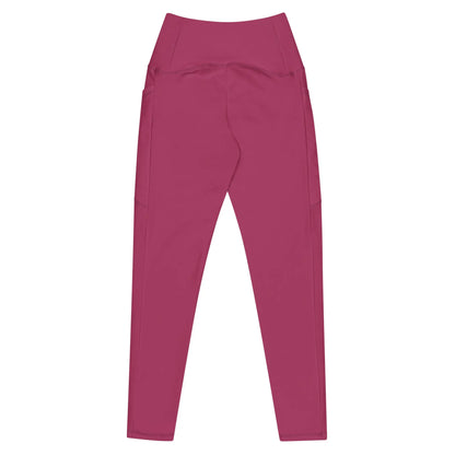 Crossover leggings with pockets-LifessentialsLLC.com