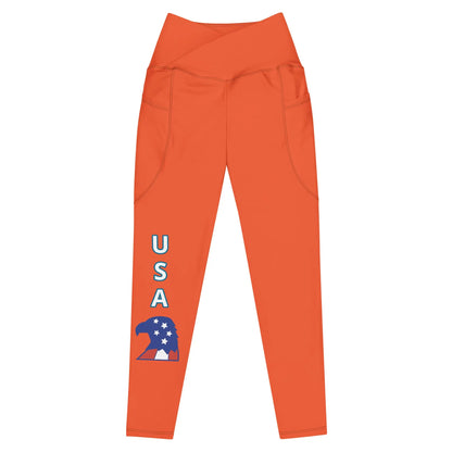 Crossover leggings with pockets-LifessentialsLLC.com