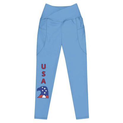 Crossover leggings with pockets-LifessentialsLLC.com