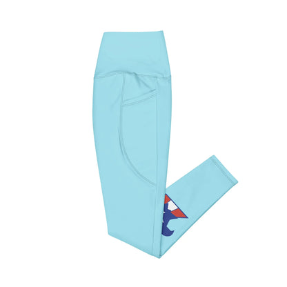 Crossover leggings with pockets-LifessentialsLLC.com