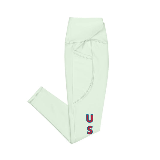 Crossover leggings with pockets-LifessentialsLLC.com