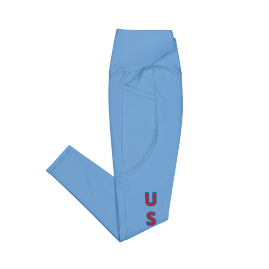 Crossover leggings with pockets-LifessentialsLLC.com