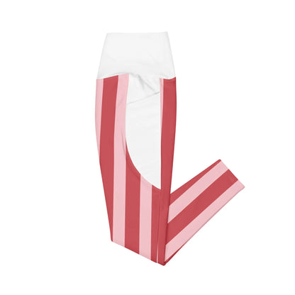 Women's Recycled Fabric Leggings with Side Pockets – Semi-Compression Fit
