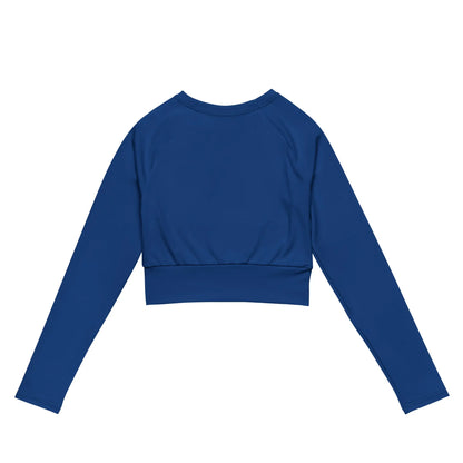 Recycled long-sleeve crop top-LifessentialsLLC.com