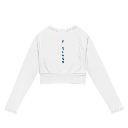 Recycled long-sleeve crop top-LifessentialsLLC.com