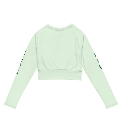 Recycled long-sleeve crop top-LifessentialsLLC.com