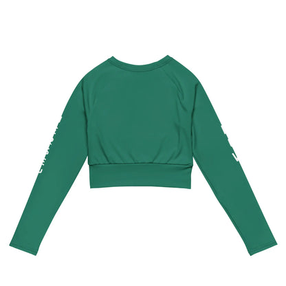 Recycled long-sleeve crop top-LifessentialsLLC.com