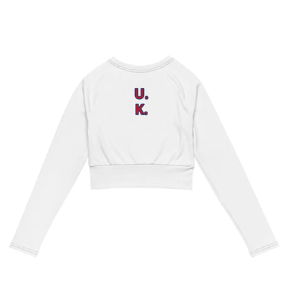 Recycled long-sleeve crop top-LifessentialsLLC.com