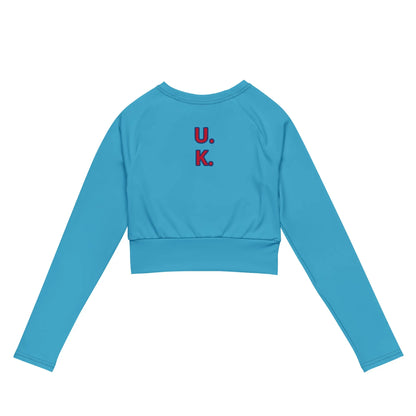 Recycled long-sleeve crop top-LifessentialsLLC.com