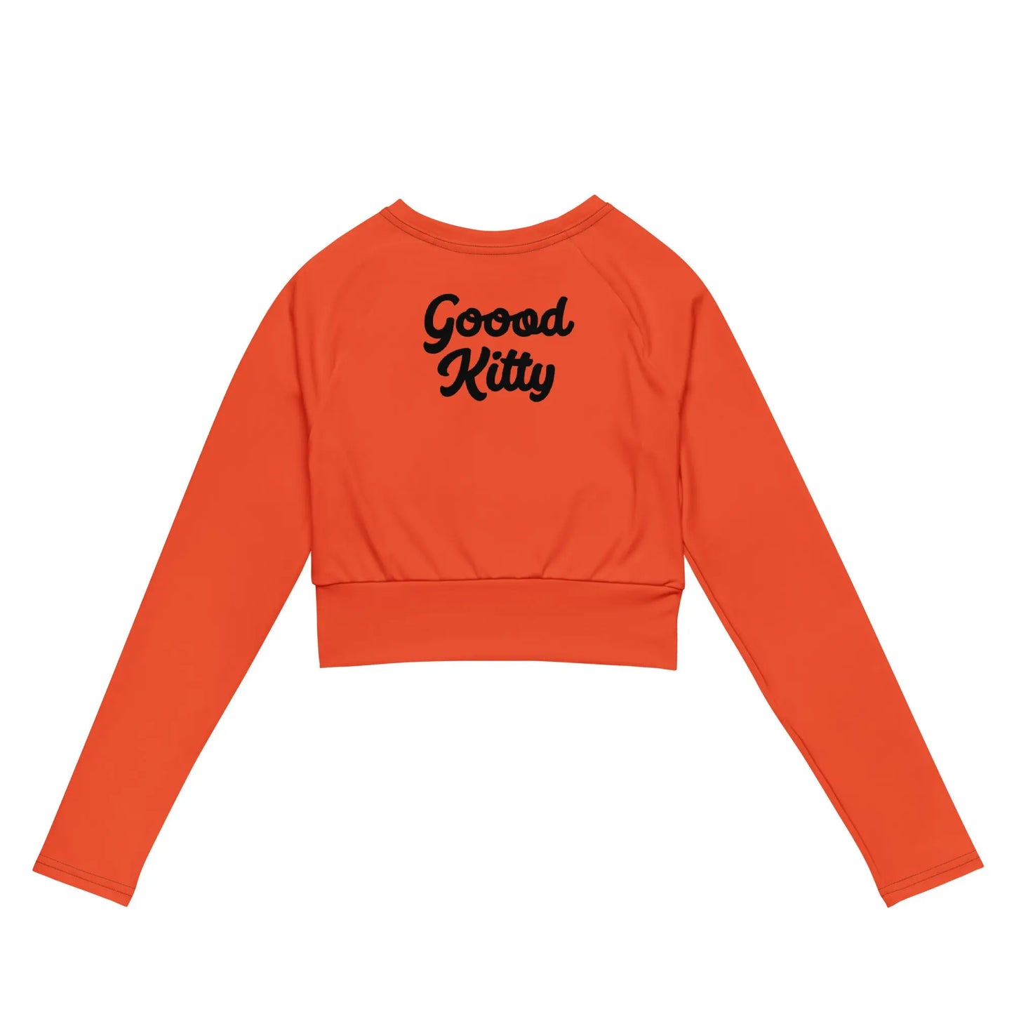 Recycled long-sleeve crop top-LifessentialsLLC.com