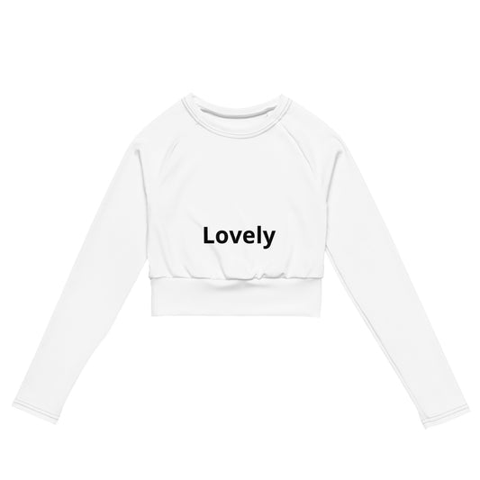 Recycled long-sleeve crop top-LifessentialsLLC.com