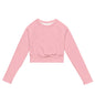 Recycled long-sleeve crop top-LifessentialsLLC.com