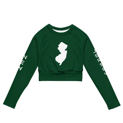 Recycled long-sleeve crop top-LifessentialsLLC.com