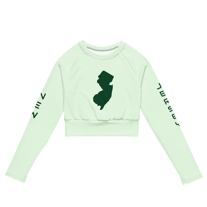 Recycled long-sleeve crop top-LifessentialsLLC.com