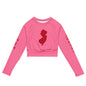 Recycled long-sleeve crop top-LifessentialsLLC.com