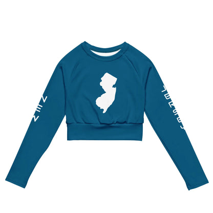 Recycled long-sleeve crop top-LifessentialsLLC.com