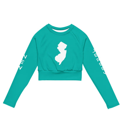 Recycled long-sleeve crop top-LifessentialsLLC.com