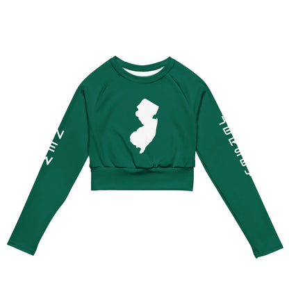 Recycled long-sleeve crop top-LifessentialsLLC.com