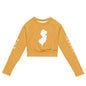 Recycled long-sleeve crop top-LifessentialsLLC.com