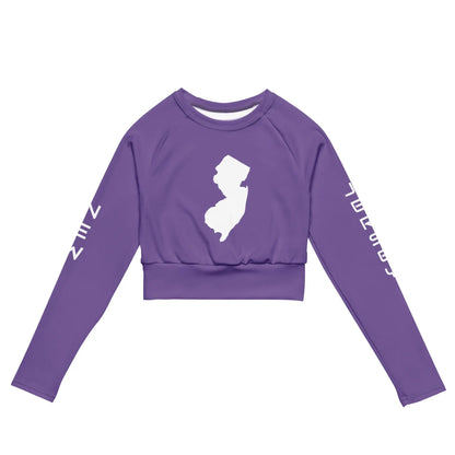 Recycled long-sleeve crop top-LifessentialsLLC.com