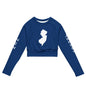 Recycled long-sleeve crop top-LifessentialsLLC.com