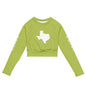 Recycled long-sleeve crop top-LifessentialsLLC.com