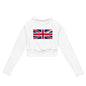 Recycled long-sleeve crop top-LifessentialsLLC.com