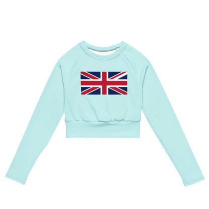 Recycled long-sleeve crop top-LifessentialsLLC.com