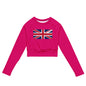 Recycled long-sleeve crop top-LifessentialsLLC.com
