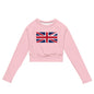 Recycled long-sleeve crop top-LifessentialsLLC.com