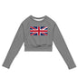 Recycled long-sleeve crop top-LifessentialsLLC.com