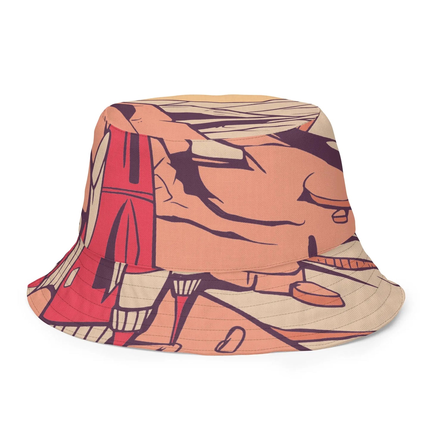 Reversible bucket hat-LifessentialsLLC.com