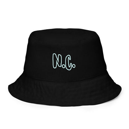 "NORTH CAROLINA" Reversible bucket hat-LifessentialsLLC.com