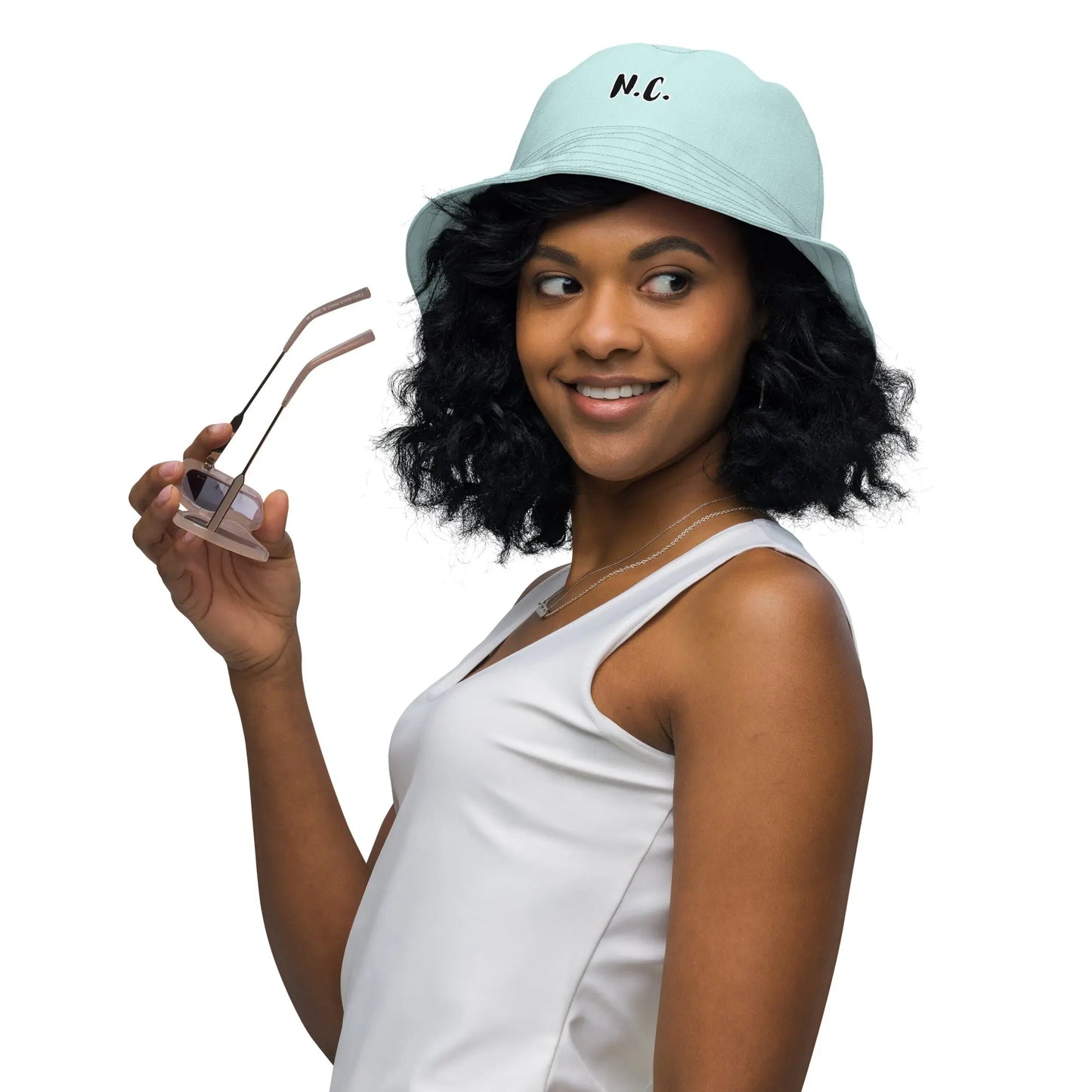 "NORTH CAROLINA" Reversible bucket hat-LifessentialsLLC.com