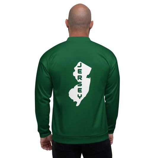 "JERSEY GREEN" Bomber Jacket-LifessentialsLLC.com