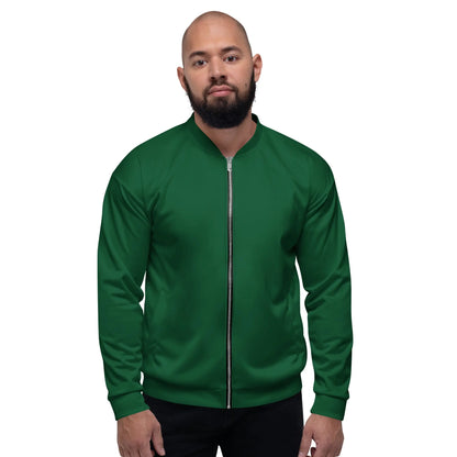 "JERSEY GREEN" Bomber Jacket-LifessentialsLLC.com
