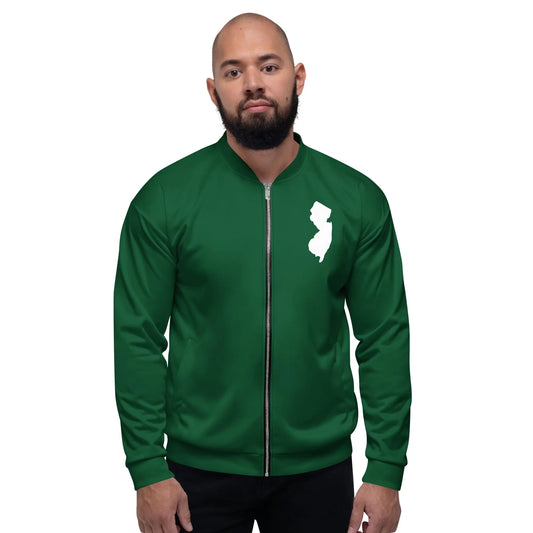 "JERSEY GREEN" Bomber Jacket-LifessentialsLLC.com