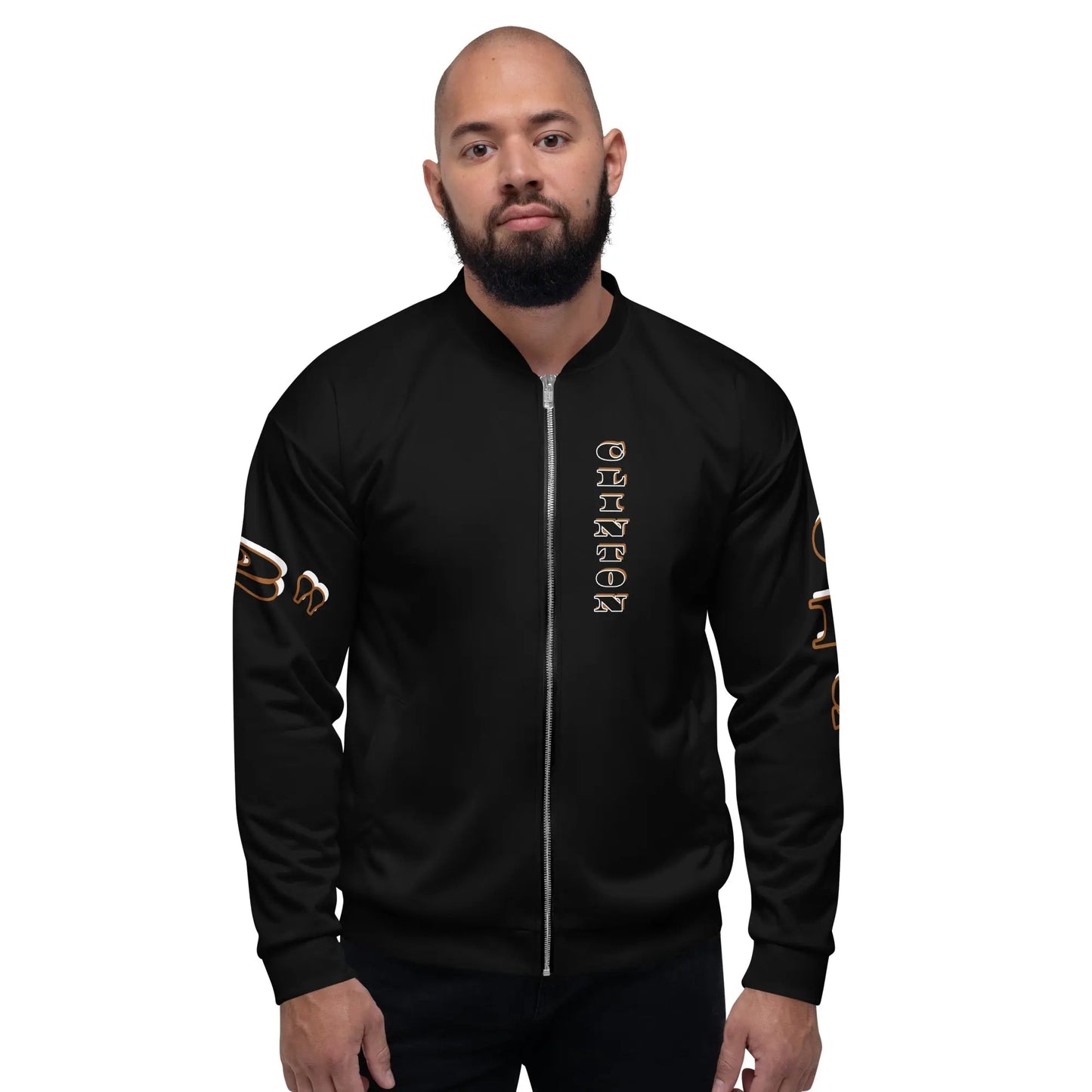 'CLINTON DARKHORSE" Bomber Jacket-LifessentialsLLC.com
