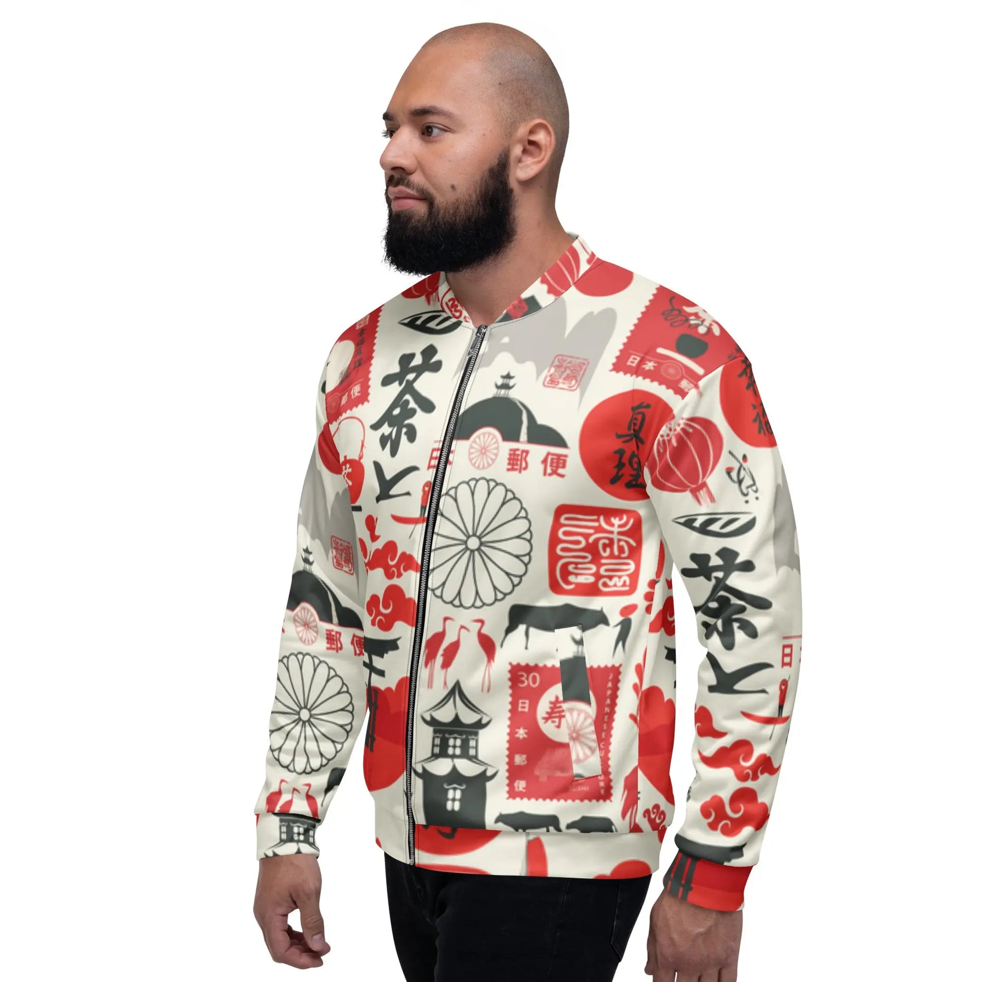 Unisex Bomber Jacket-LifessentialsLLC.com