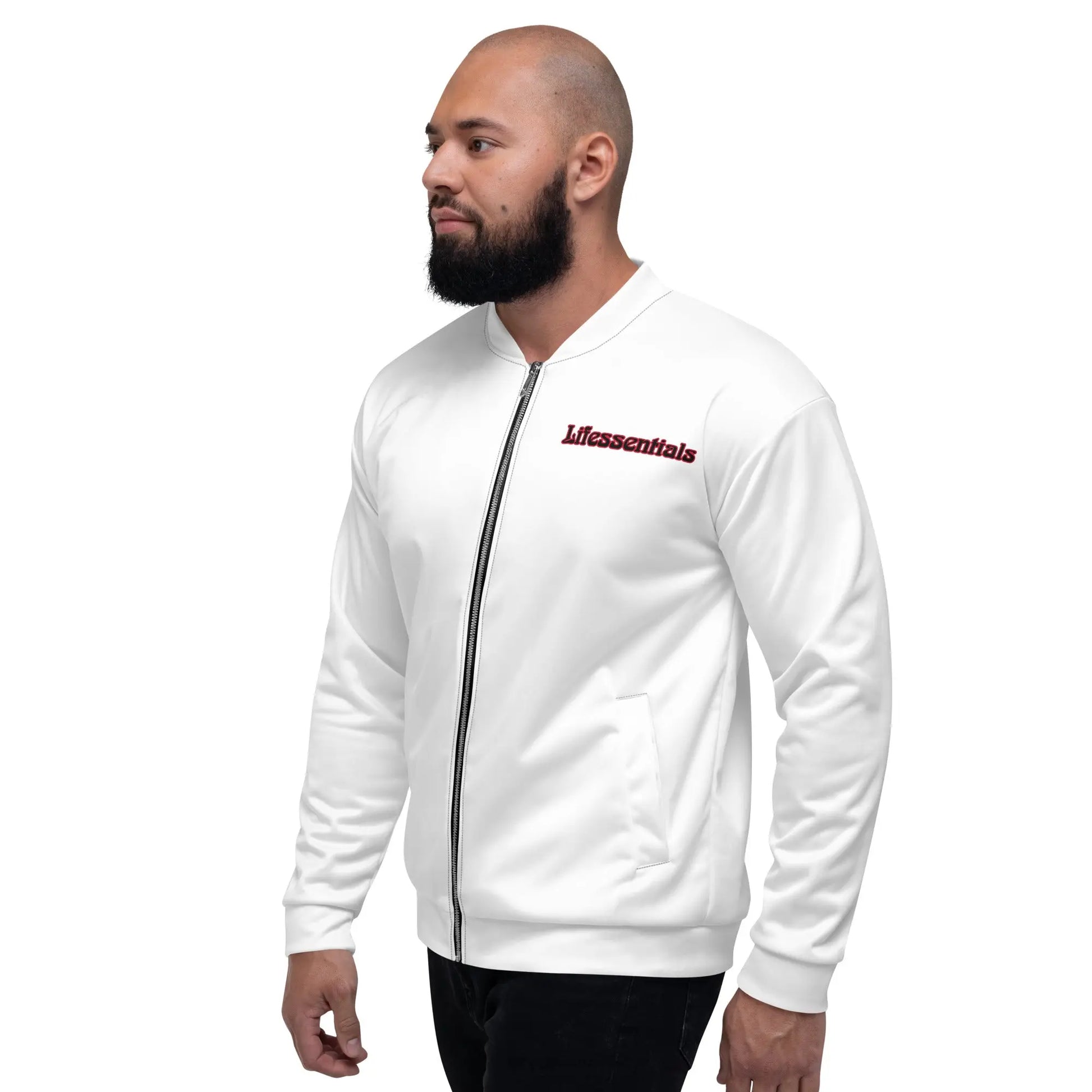 Unisex Bomber Jacket-LifessentialsLLC.com