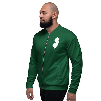 "JERSEY GREEN" Bomber Jacket-LifessentialsLLC.com